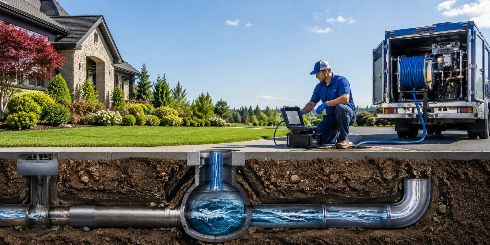 Drainage restoration information for Zionsville, PA